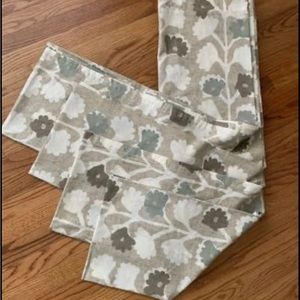 Crate and Barrel Norah Curtains x2 panels (108 in)